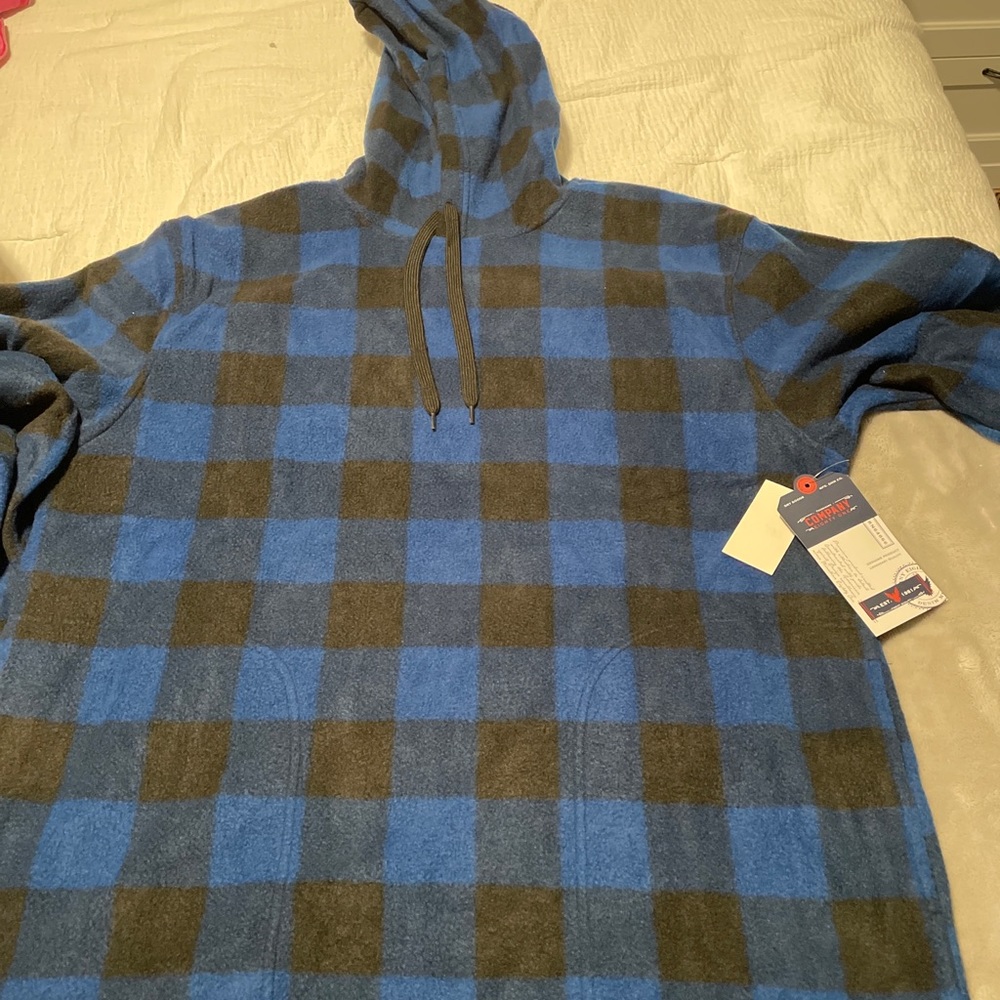 Men’s flannel sweat shirt